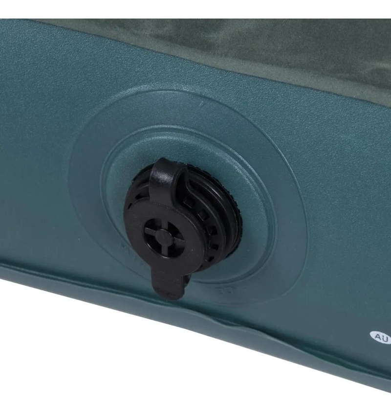 COLCHON INFLABLE INDIVIDUAL CON ALMOHADA Y BOMBA MANUAL INTEGRADA - 4