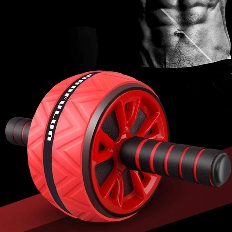 RUEDA ABDOMINAL CON MANGO ANTIDESLIZANTE PARA EJERCICIOS DE TONIFICACION - 3