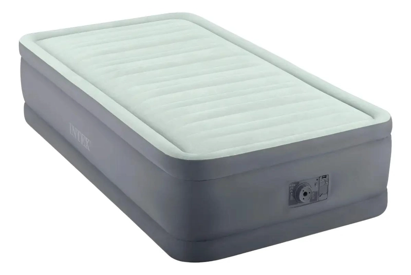 COLCHON INFLABLE ELE CTRICO PARA 1.5 PLAZAS COLOR GRIS - 1