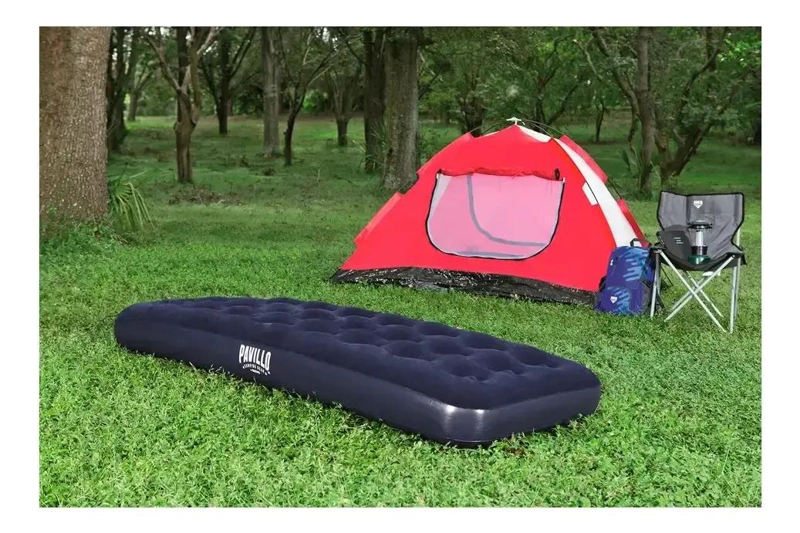 COLCHON INFLABLE PARA DOS PERSONAS CON MEDIDAS 191X137X22 CM - 1