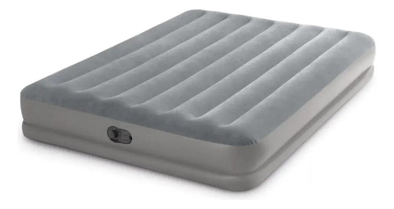 COLCHON INFLABLE QUEEN CON BOMBA USB INTEGRADA Y ESTRUCTURA RESISTENTE - 1