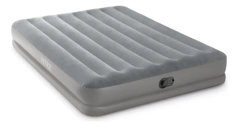 COLCHON INFLABLE QUEEN CON BOMBA USB INTEGRADA Y ESTRUCTURA RESISTENTE - 3