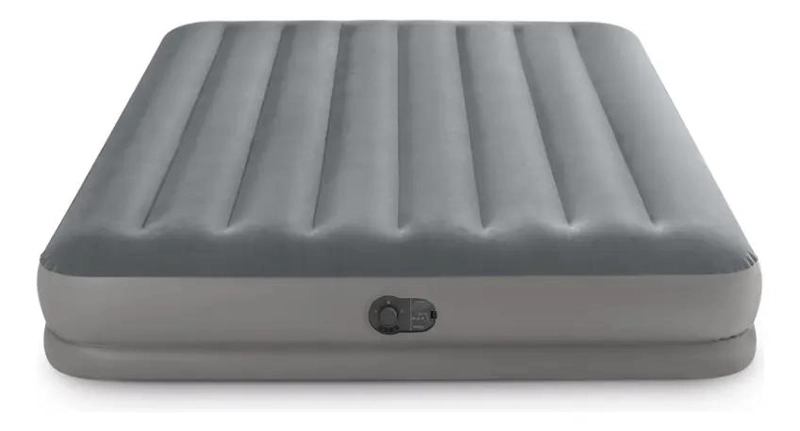 COLCHON INFLABLE QUEEN CON BOMBA USB INTEGRADA Y ESTRUCTURA RESISTENTE - 4