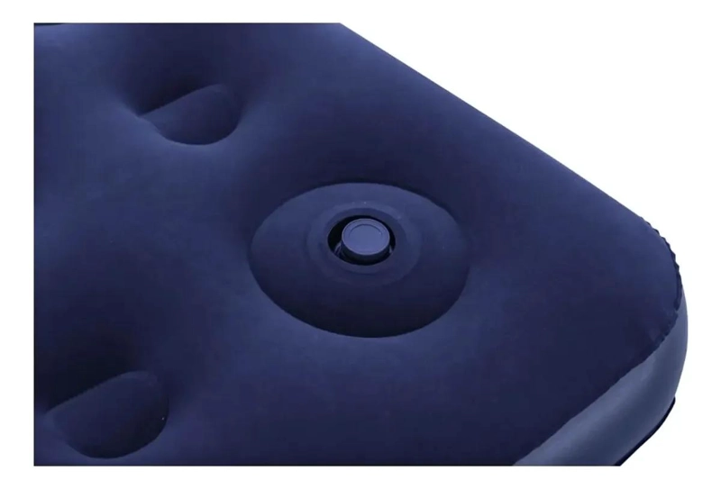 COLCHON INFLABLE TAMAÑO QUEEN CON DIMENSIONES 203X152X28 CM PARA USO COMODO - 1