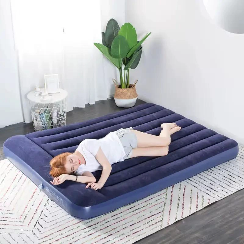 COLCHON INFLABLE PARA DOS PERSONAS CON ALMOHADA INTEGRADA Y MEDIDAS 196X150 CM - 2