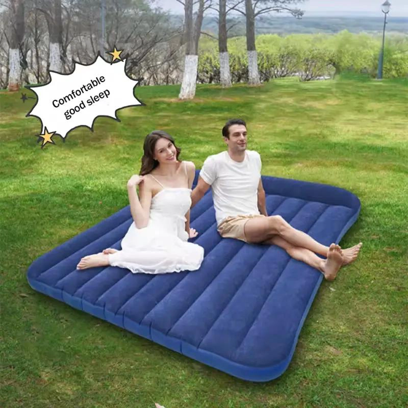 COLCHON INFLABLE PARA DOS PERSONAS CON ALMOHADA INTEGRADA Y MEDIDAS 196X150 CM - 4
