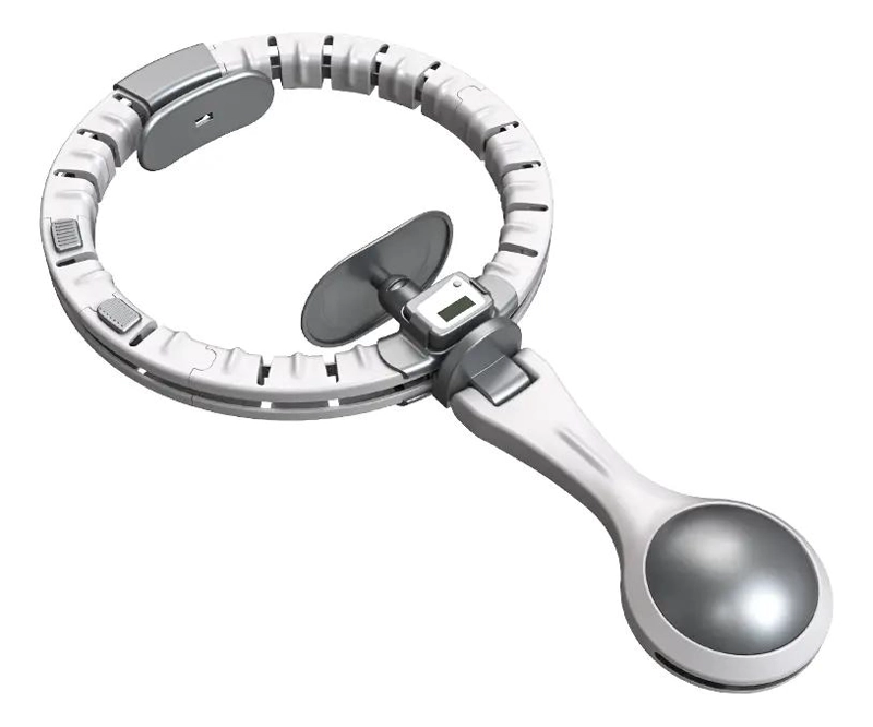 ARO HULA HOOP AJUSTABLE PARA EJERCICIO Y FITNESS CON CONTADOR - 1