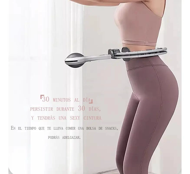 ARO HULA HOOP AJUSTABLE PARA EJERCICIO Y FITNESS CON CONTADOR - 4