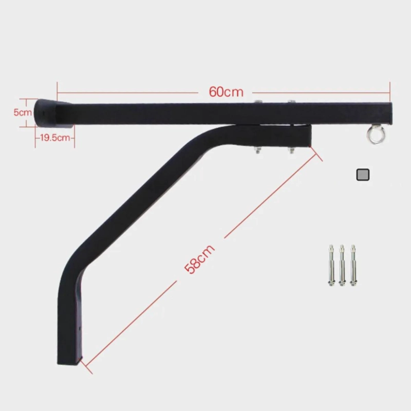 SOPORTE RESISTENTE PARA SACO DE BOXEO COLGANTE EN PARED HASTA 800 KG - 2