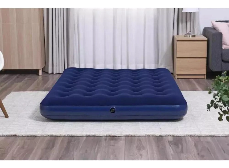 COLCHON INFLABLE PARA CAMPING TAMAÑO KING 203X183 CM COMODO Y RESISTENTE - 2