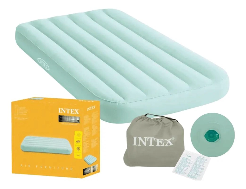 COLCHON INFLABLE PARA NIÑO 1 PLAZA 88X157X18 CM COMODO Y RESISTENTE - 3