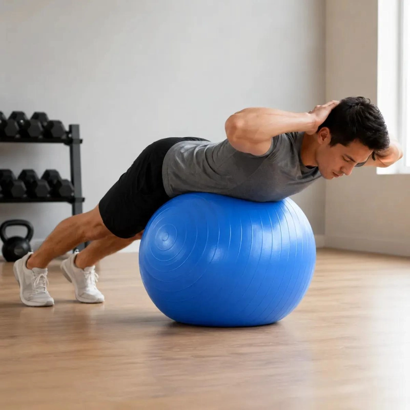 PELOTA DE EJERCICIO PARA YOGA Y PILATES DE 75 CM PARA REHABILITACION - 1