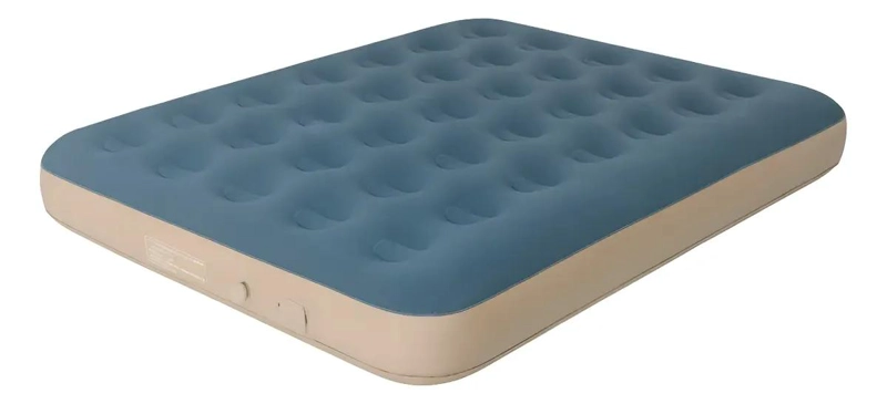 COLCHON INFLABLE PARA DOS PERSONAS CON INFLADOR USB INCORPORADO PARA CAMPING - 1