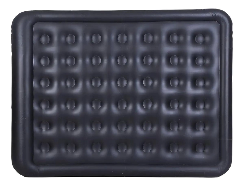 COLCHON INFLABLE ELE CTRICO DOBLE CON BOMBA INTEGRADA COLOR GRIS - 4