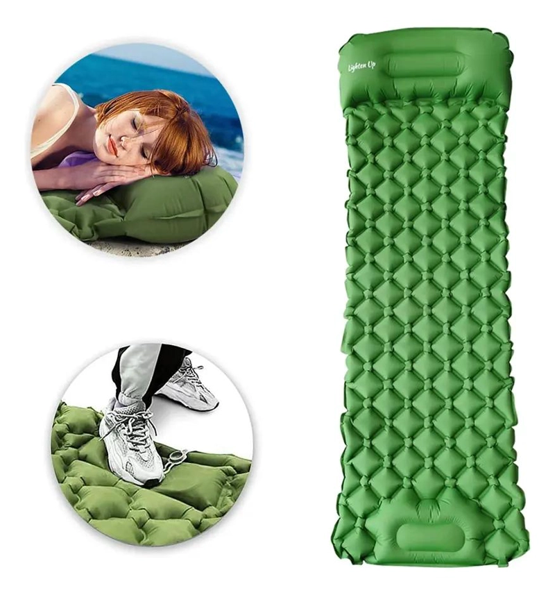 COLCHONETA INFLABLE PLEGABLE PARA CAMPING Y ACTIVIDADES AL AIRE LIBRE - 4