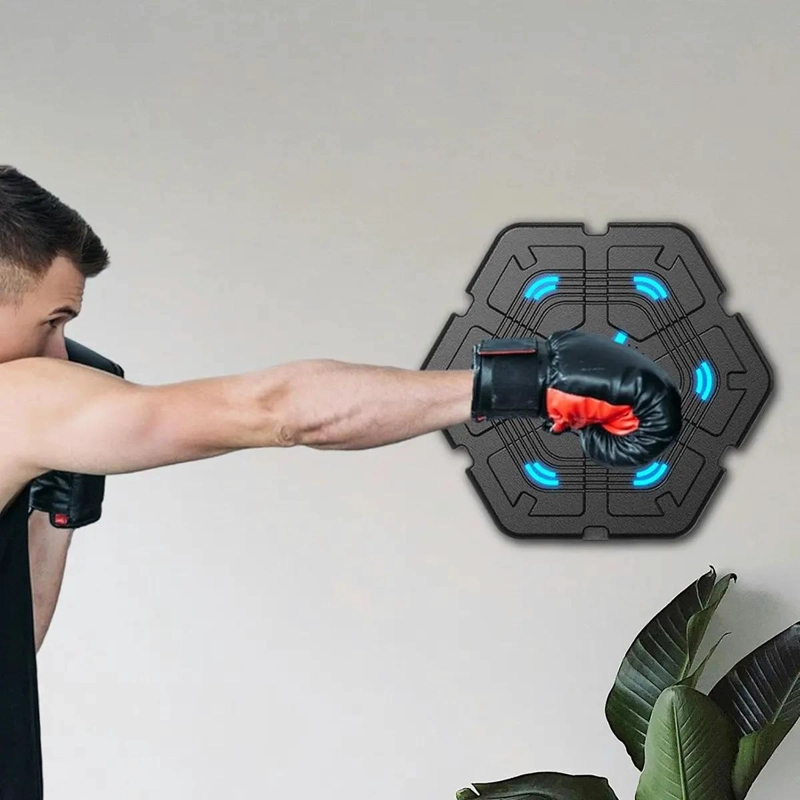 MAQUINA DE BOXEO INTELIGENTE CON CONEXION BLUETOOTH Y DISEÑO HEXAGONAL - 3