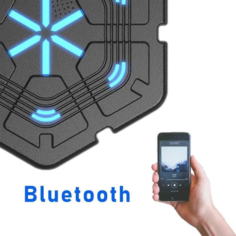 MAQUINA DE BOXEO INTELIGENTE CON CONEXION BLUETOOTH Y DISEÑO HEXAGONAL - 4