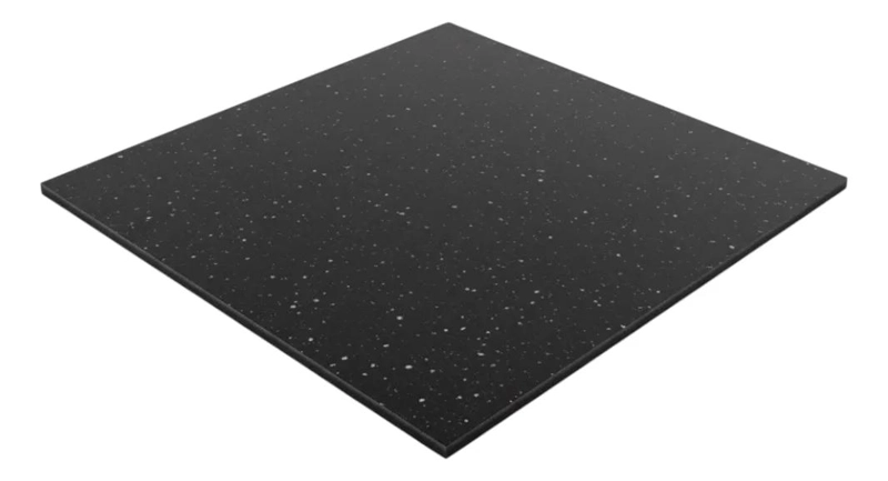PISO DE CAUCHO PROFESIONAL PARA GIMNASIO 1X1 METRO CON 15 MM DE ESPESOR - 1