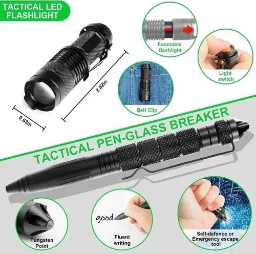 KIT DE HERRAMIENTAS MULTIFUNCIONAL PARA PESCA Y CAMPING 12 EN 1 - 3