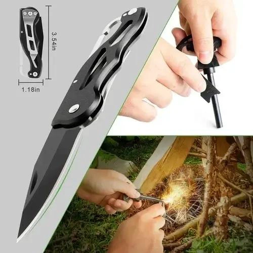 KIT DE HERRAMIENTAS MULTIFUNCIONAL PARA PESCA Y CAMPING 12 EN 1 - 5