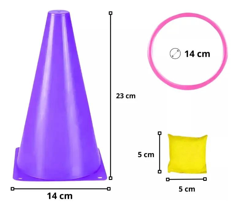 KIT DE ENTRENAMIENTO PARA AGILIDAD Y COORDINACION CON ACCESORIOS DEPORTIVOS - 2