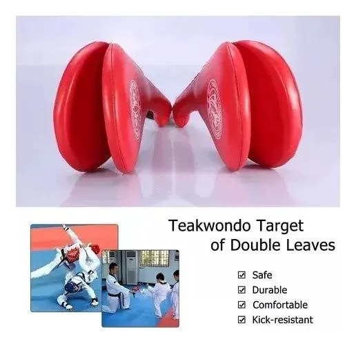 PALETA DOBLE PARA ENTRENAMIENTOS DE GOLPES EN TAEKWONDO Y ARTES MARCIALES - 1