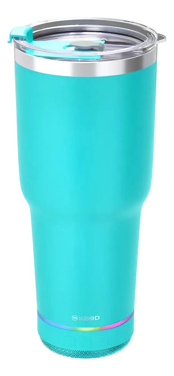 VASO TE RMICO DE 900ML CON PARLANTE BLUETOOTH INTEGRADO PARA BEBIDAS - 1