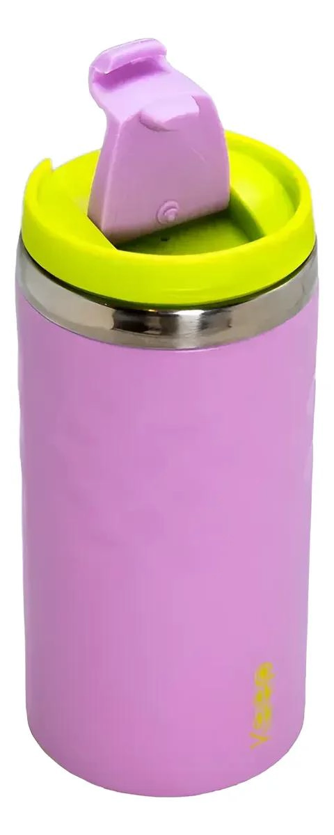 VASO METALICO DE DOBLE PARED CON CAPACIDAD DE 350 ML PARA BEBIDAS - 3