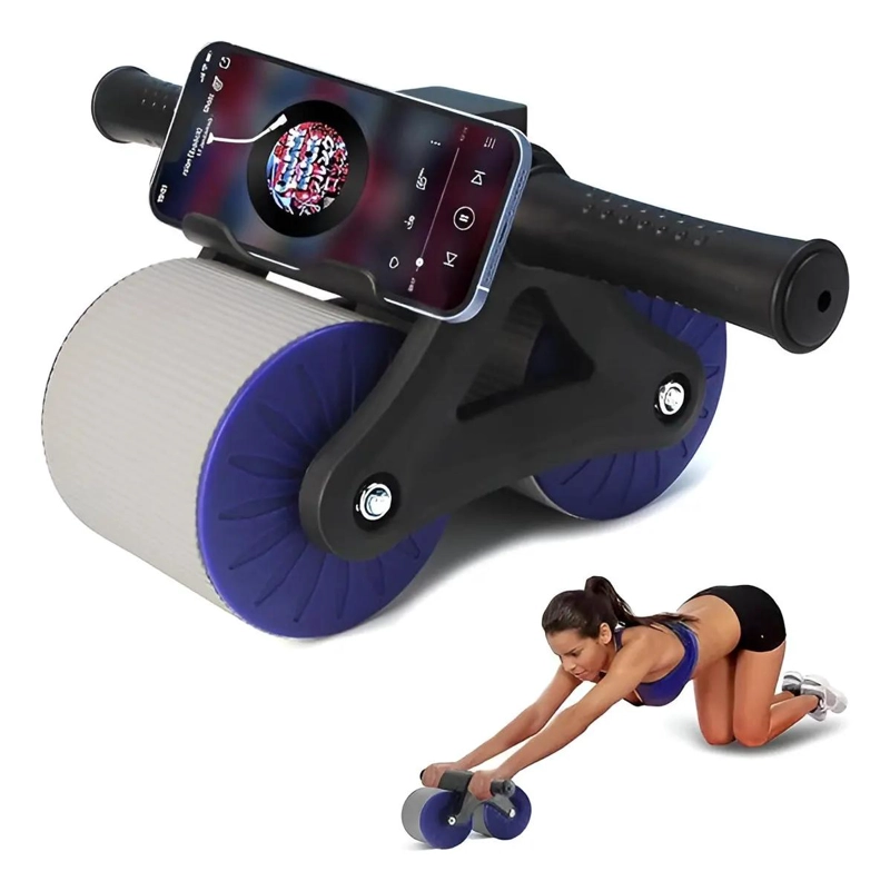 RUEDA PARA EJERCICIOS ABDOMINALES CON SISTEMA DE REBOTE AUTOMATICO Y DISEÑO ERGO - 1