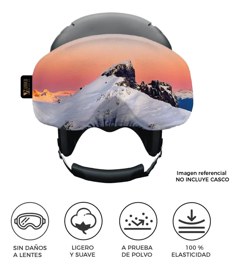 FUNDA PROTECTORA DE MICROFIBRA PARA ANTIPARRAS DE SKI Y SNOWBOARD - 3