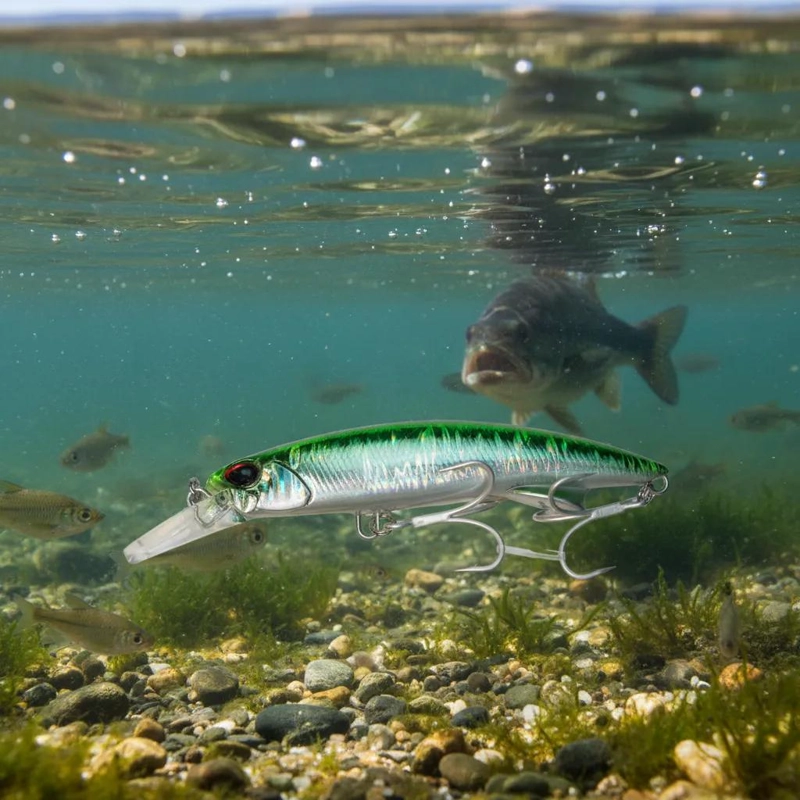SEÑUELO MINOW SINKING DE 90 MM Y 46 GRAMOS PARA PESCA - 4