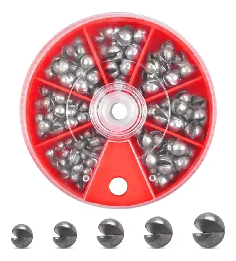 SET DE 29 PLOMOS PARA SEÑUELOS DE PESCA EN VERANO - 2