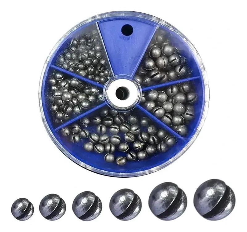 SET DE 29 PLOMOS PARA SEÑUELOS DE PESCA EN VERANO - 3
