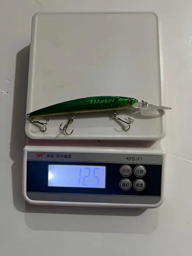 SEÑUELOS PARA PESCA MULTICOLOR DE 12 CM Y 12.5 G PARA LENGUADO - 3