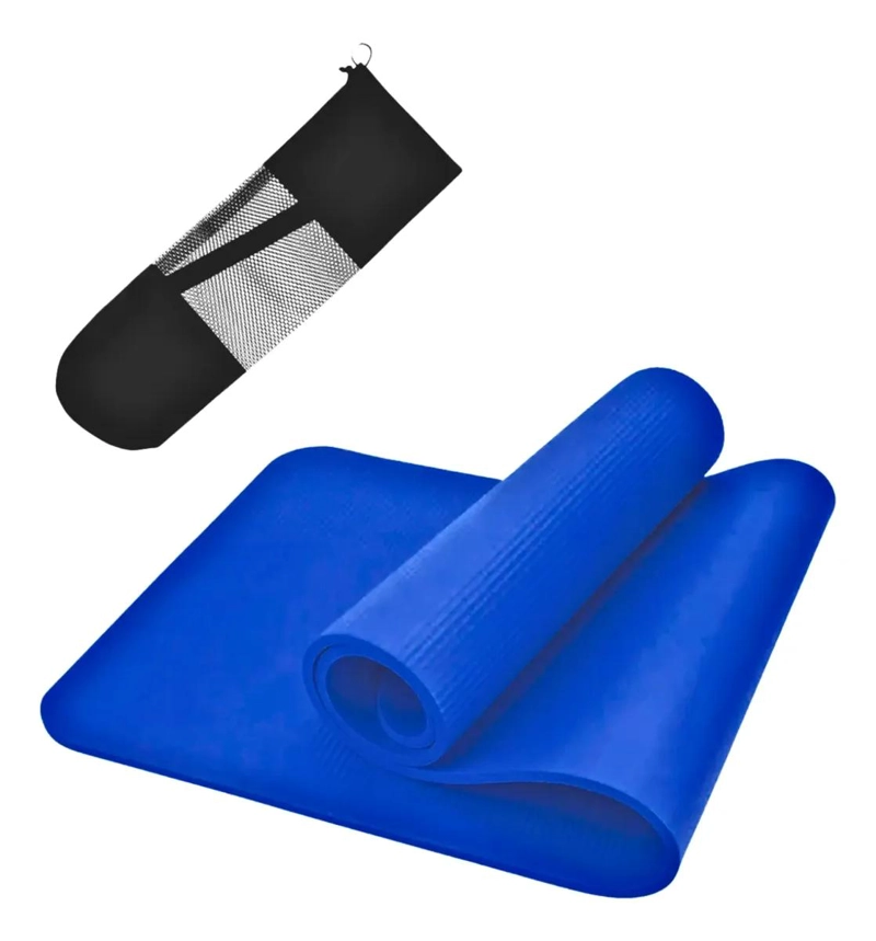 ALFOMBRA DE YOGA GRUESA DE 10MM CON BOLSO PARA TRANSPORTE - 3