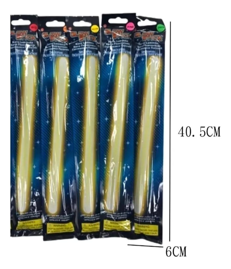 PACK DE 5 BARRAS DE LUZ QUIMICA DE EMERGENCIA DE 40 CM - 2