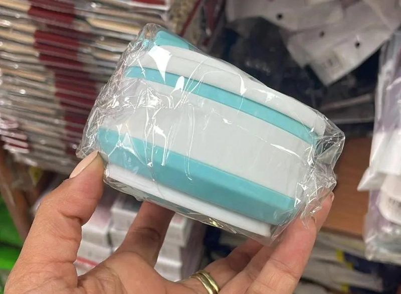 VASO PLEGABLE DE SILICONA PARA BEBIDAS FRIAS Y CALIENTES - 5