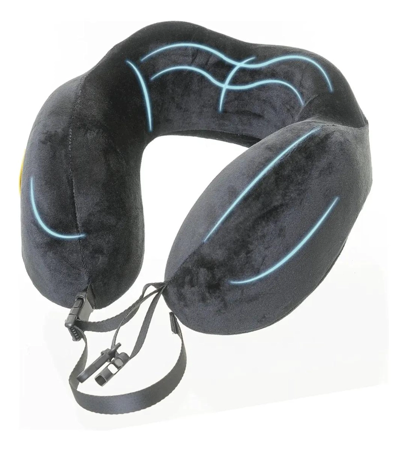 ALMOHADA ERGONOMICA DE ESPUMA INTELIGENTE PARA CUELLO Y VIAJE - 3