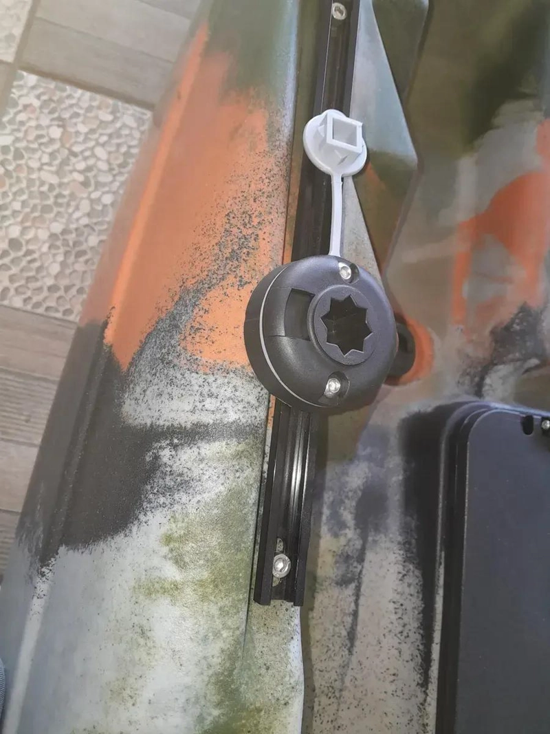 SOPORTE ESTRELLA PARA RIEL DE KAYAK CON DISEÑO RESISTENTE Y SEGURO - 5