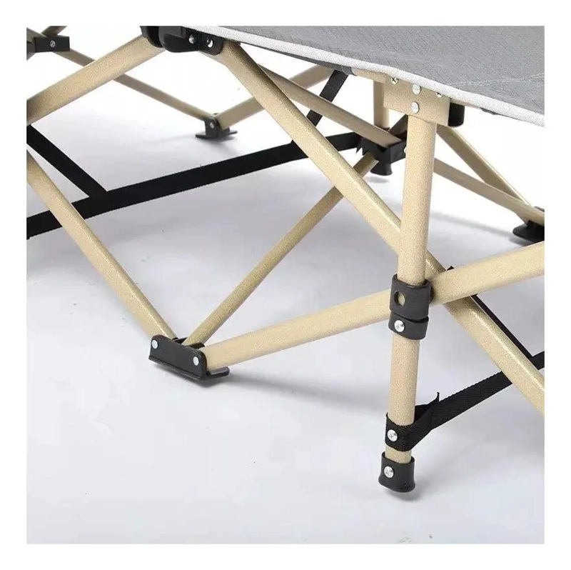 CATRE PLEGABLE PARA CAMPING CAMA PORTATIL RESISTENTE Y COMODO - 2