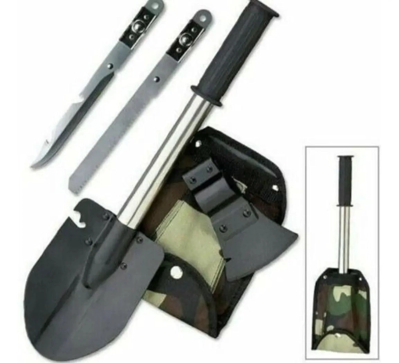 PALA TACTICA PORTATIL PLEGABLE PARA CAMPING Y ACTIVIDADES OUTDOOR - 1
