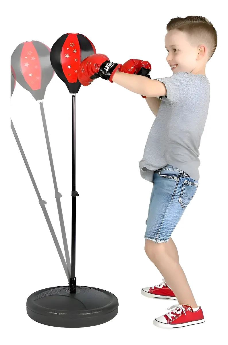 SET DE GUANTES DE BOXEO PARA NIÑOS CON DISEÑO ERGONOMICO Y MATERIAL RESISTENTE - 1