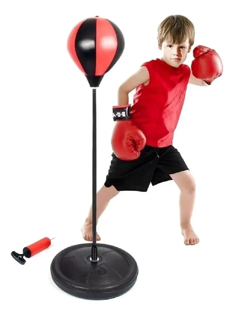 SET DE GUANTES DE BOXEO PARA NIÑOS CON DISEÑO ERGONOMICO Y MATERIAL RESISTENTE - 2