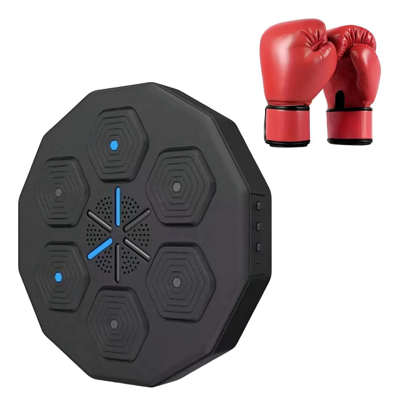 MAQUINA DE BOXEO CON FUNCION MUSICAL PARA ENTRENAMIENTO DE ARTES MARCIALES - 1