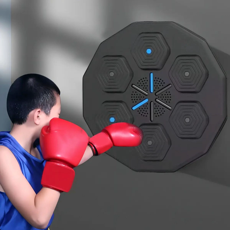MAQUINA DE BOXEO CON FUNCION MUSICAL PARA ENTRENAMIENTO DE ARTES MARCIALES - 3
