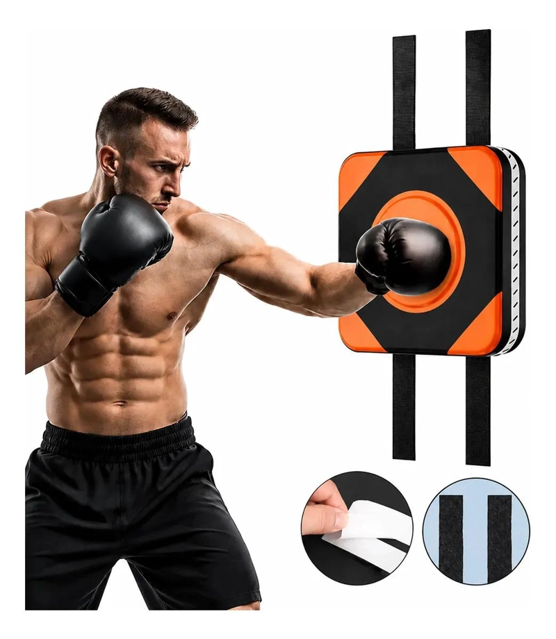 ALMOHADILLA DE BOXEO CON VELCRO PARA ENTRENAMIENTO EN PARED - 1