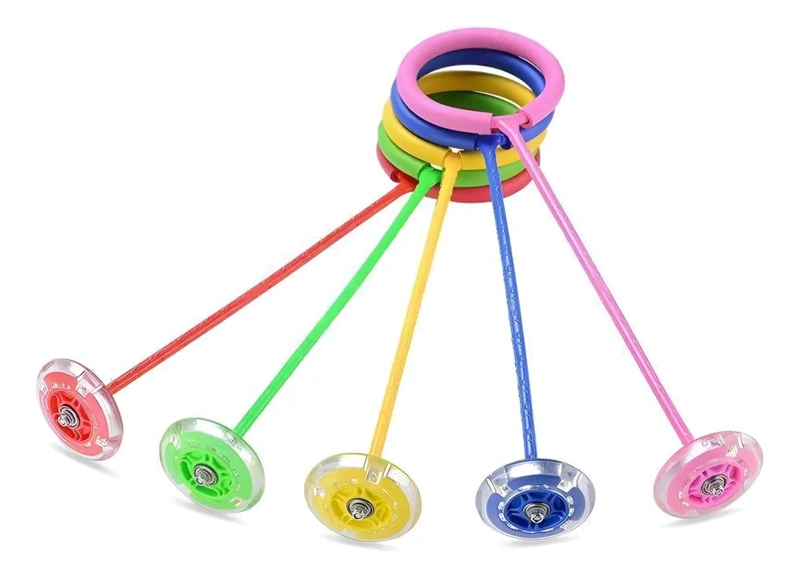 SET DE 2 AROS LUMINOSOS PARA EJERCICIO Y DIVERSION EN PIES - 1