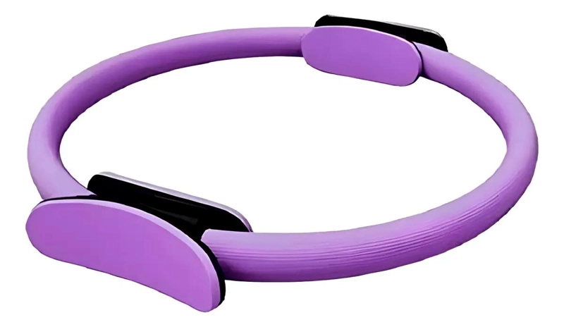 ARO DE PILATES PARA FITNESS Y TONIFICACION EN COLOR MORADO - 1