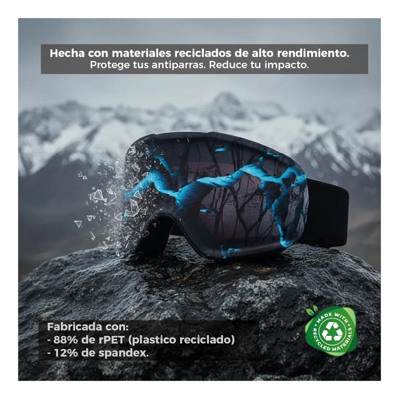 FUNDA PROTECTORA DE MICROFIBRA PARA ANTIPARRAS IDEAL PARA DEPORTES DE INVIERNO Y - 2