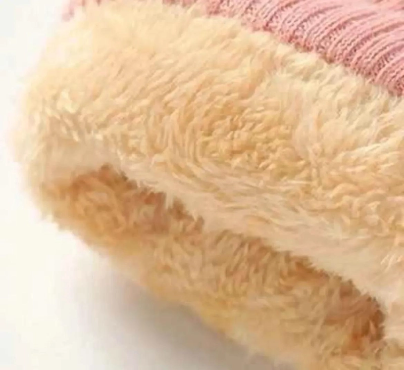 GUANTES IMPERMEABLES PARA NIÑA CON FORRO POLAR PARA NIEVE - 5
